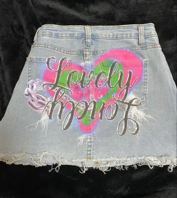 데님 스커트 숏팬츠 oto girls