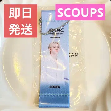 에스크 세부치 SEVENTEEN 플래그 키링 가챠