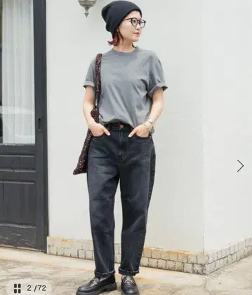 RED CARD TOKYO JAZZ 블랙 데님 23