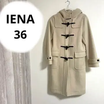 새상품급 이에나 더플 코트 36