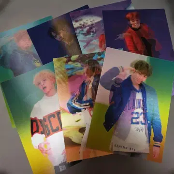 BTS DICON 렌티큘러 엽서