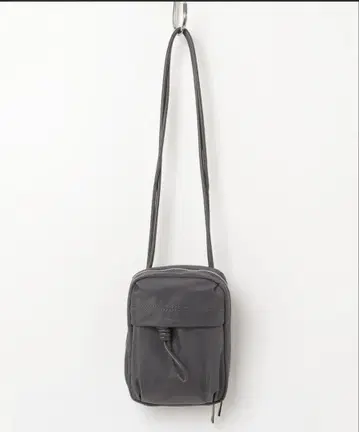 그레이 미니 숄더백 나일론제