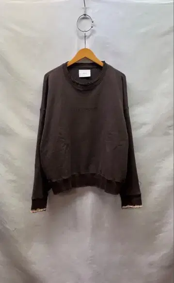 ssstein 리빌드 스웨트 셔츠 Re build sweat