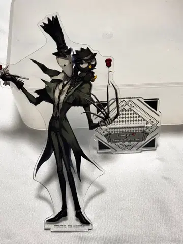 제5인격 산리오 콜라보 리퍼 x 턱시도샘 아크릴 스탠드 받침대 포함