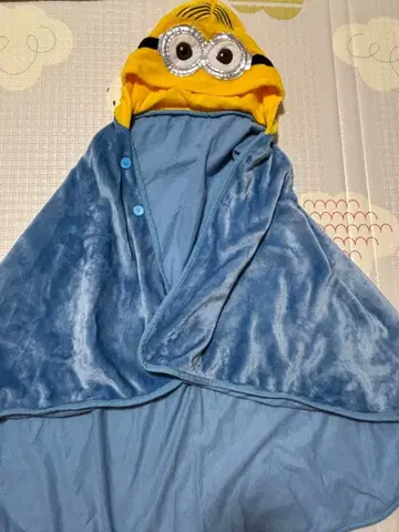 미니언 플리스 타월