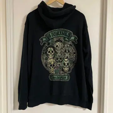로스 인고베르나블레스 데 하폰 [죽은 자의 날] 후드티 XL 굿즈