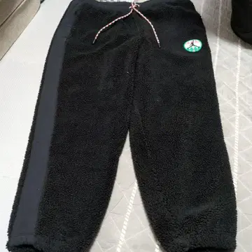 Jordan 조거 팬츠 2XL 블랙 퍼 소재