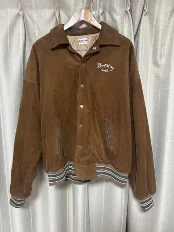 BADWAY 코듀로이 자켓 브라운