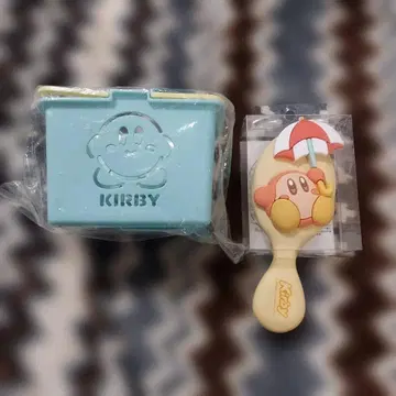 미사용 별의 커비 미니 계산대 바스켓 와돌디 미니 헤어 브러쉬