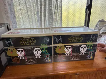 STAR WARS A4 사이즈 수납 박스 2개 세트