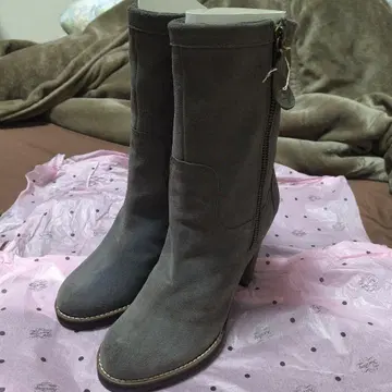 미사용 새상품 KariAng 카리앙 부츠 23cm 그레이