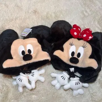 디즈니 미키 미니 팬캡 2종 세트