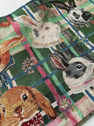 [ 새상품 ] 토트백 Rabbits 나탈리 레테 고블랑 직조