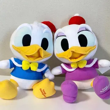 [ 새상품급 ] 도쿄 디즈니랜드 도날드&데이지 봉제 인형
