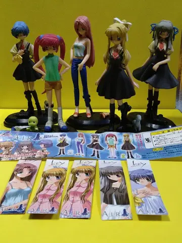AIR 디지털 갸루즈 컬렉션 캐릭터 피규어 5체 세트