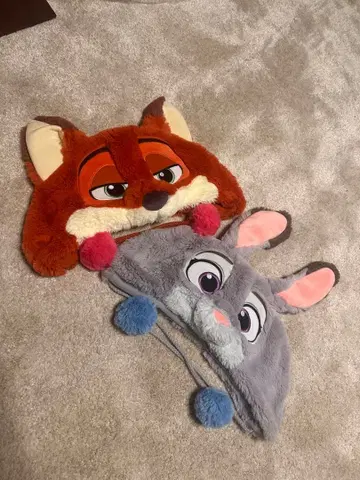 닉과 주디 팬캡 디즈니 주토피아 2세트