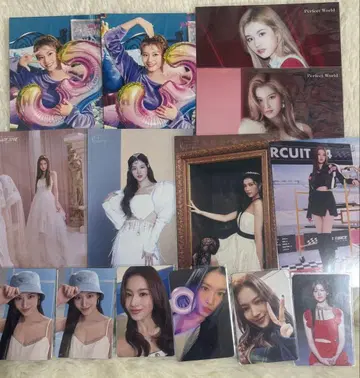 트와이스 사나 트레이딩 카드 랜티큘러 세트