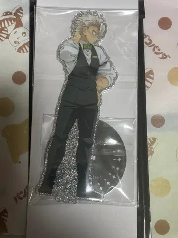 귀멸의 칼날 목테일 바 긴자 양면 아크릴 스탠드 시나즈가와 사네미