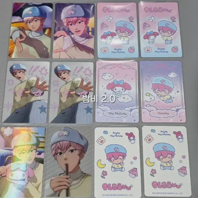 플레이브 플뿌 포카앨범 밤비 포토카드 일괄 판매합니다.