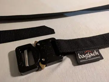 bagjack 25mm cobra black belt