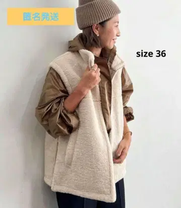plage 플라주 리버서블 보아 베스트 size 36