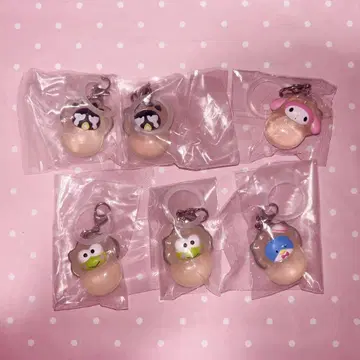 나리키리 오이스터 메지루시 액세서리 하피단부이 마이멜로디 6점 세트