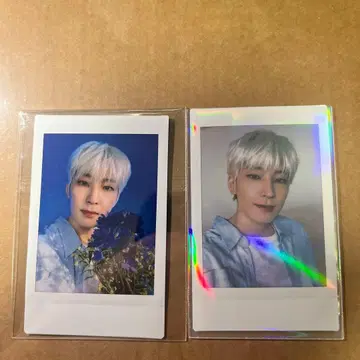 SEVENTEEN 원우 HANABI 폴라로이드 트레이딩 카드 세트