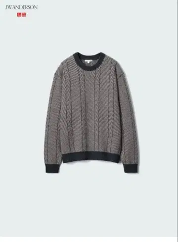 JW ANDERSON 헤링본 니트 스웨터 L 유니클로 새상품