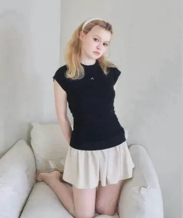 andmary Demi 니트 미니 드레스