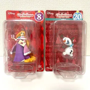 [새상품] Disney 크리스마스 오너먼트 복권 라푼젤 올라프