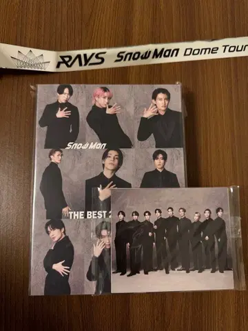 은테 포함 SnowMan 베스트 앨범 THE BEST