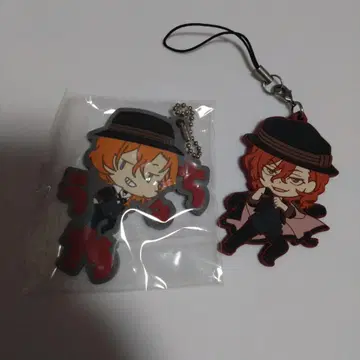 문호 스트레이독스 나카하라 츄야 러버 스트랩