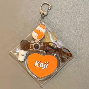 SnowMan 파우치 키링 코지 군