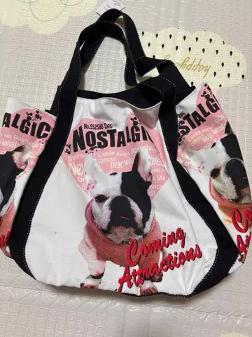 프렌치 불독 토트백