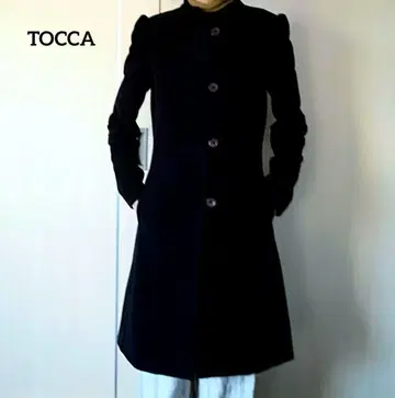 TOCCA 블랙 롱 코트 사이즈 2
