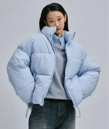 FEKETE 다운 자켓 색스 블루