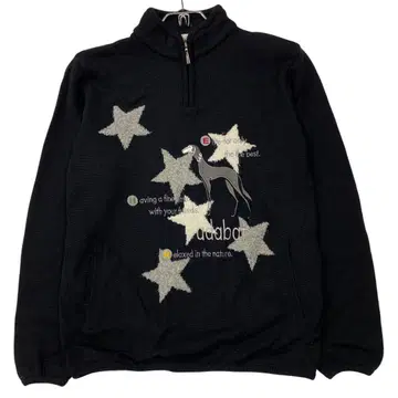 새상품급 adabat 하프 지퍼 니트 스웨터 여성용 M