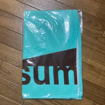 [ 미개봉 ] sumika 로고 타월 초코 민트