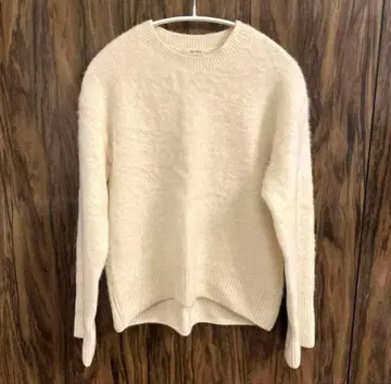 DES PRES 데프레 폭스 캐시미어 크루넥 풀오버