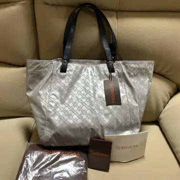GHERARDINI 실버 토트백