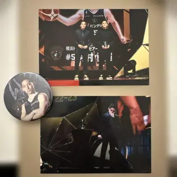 가와무라 유키 브로마이드 캔뱃지 요코하마 비 커세어즈