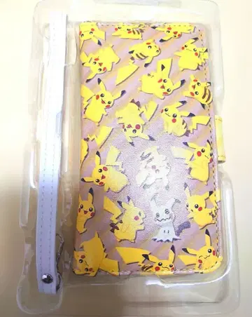 포켓몬 스마트폰 커버 수첩형 플립 커버(M) 피카츄 미미큐