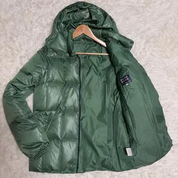 [ 새상품급 ] 다케오 키쿠치 다운 자켓 후드 탈부착 가능 그린