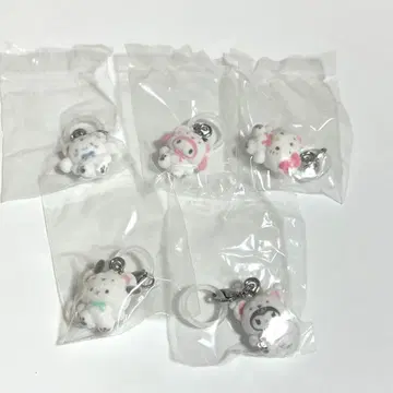 푹신푹신 스노우 메지루시 액세서리 산리오 가챠가챠