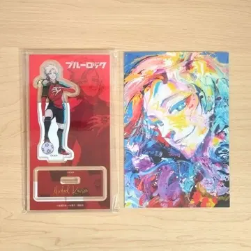 블루 록 이세탄 아크릴 스탠드 엽서 카이저