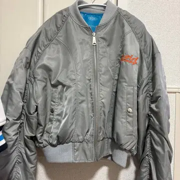 X-girl x moussy REVERSIBLE MA-1 JACKET