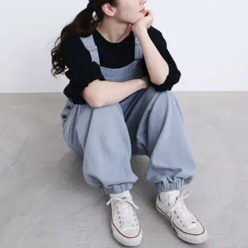 아틀리에 드 사봉 24SS 쿠타리 오버롤 블루