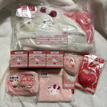 산리오 헬로키티 당첨 복권 라스트 원상 8종 세트