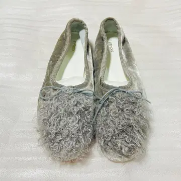 PIPPICHIC 퍼 플랫슈즈 38