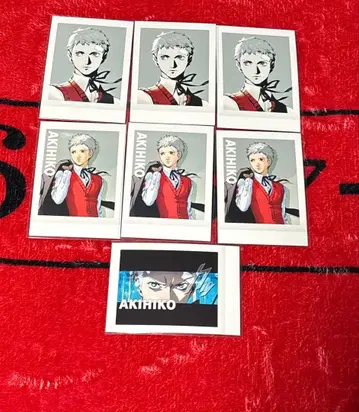 페르소나 3 리로드 P3R 파샤코레 사나다 아키히코 7장 세트